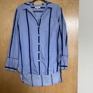 Madewell boyfriend style blouse. Perfect condition. Worn twice.